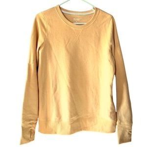Tek Gear Ultrasoft Fleece Yellow Crewneck